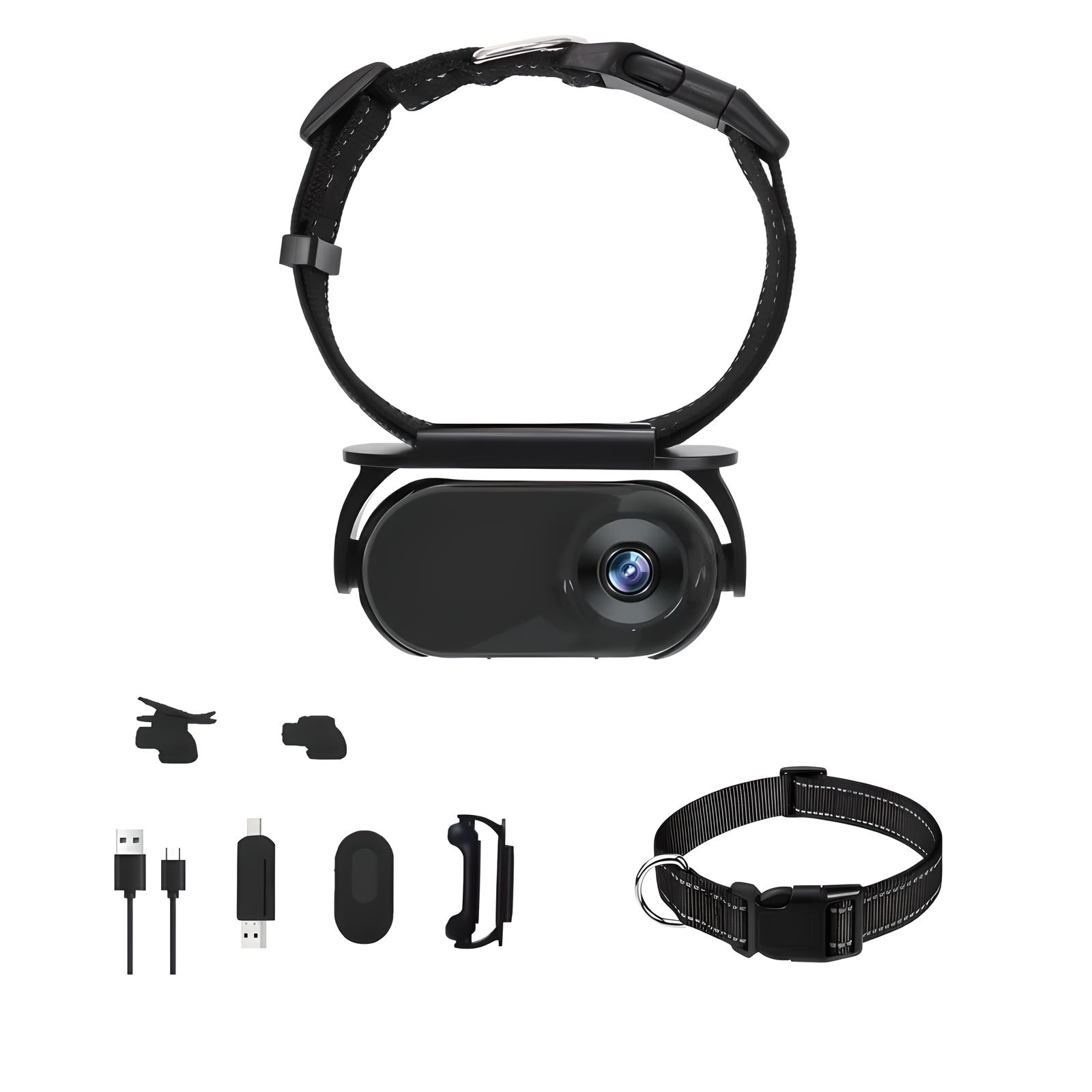 PawCam™ – Wide-Angle Pet Collar Camera