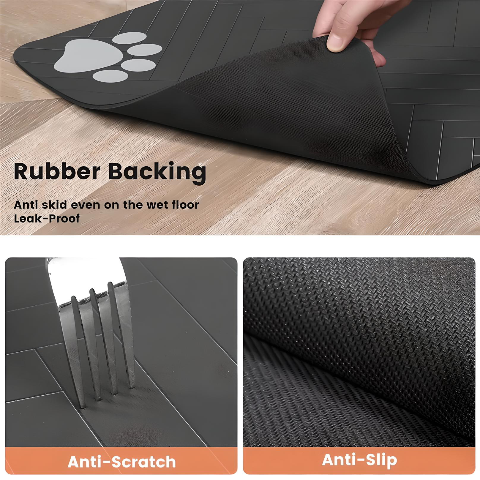 PawMat™ – Waterproof Pet Feeding Placemat